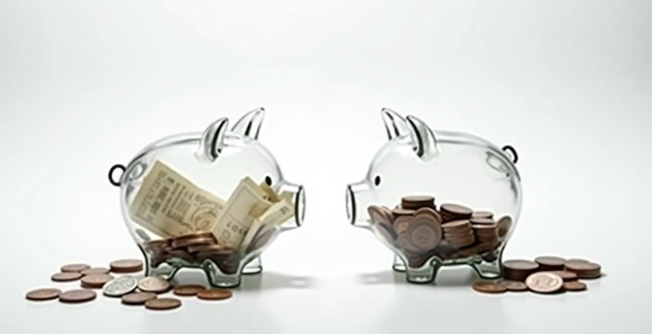 Comparaison visuelle des coûts cachés entre hôtel et appart-hôtel